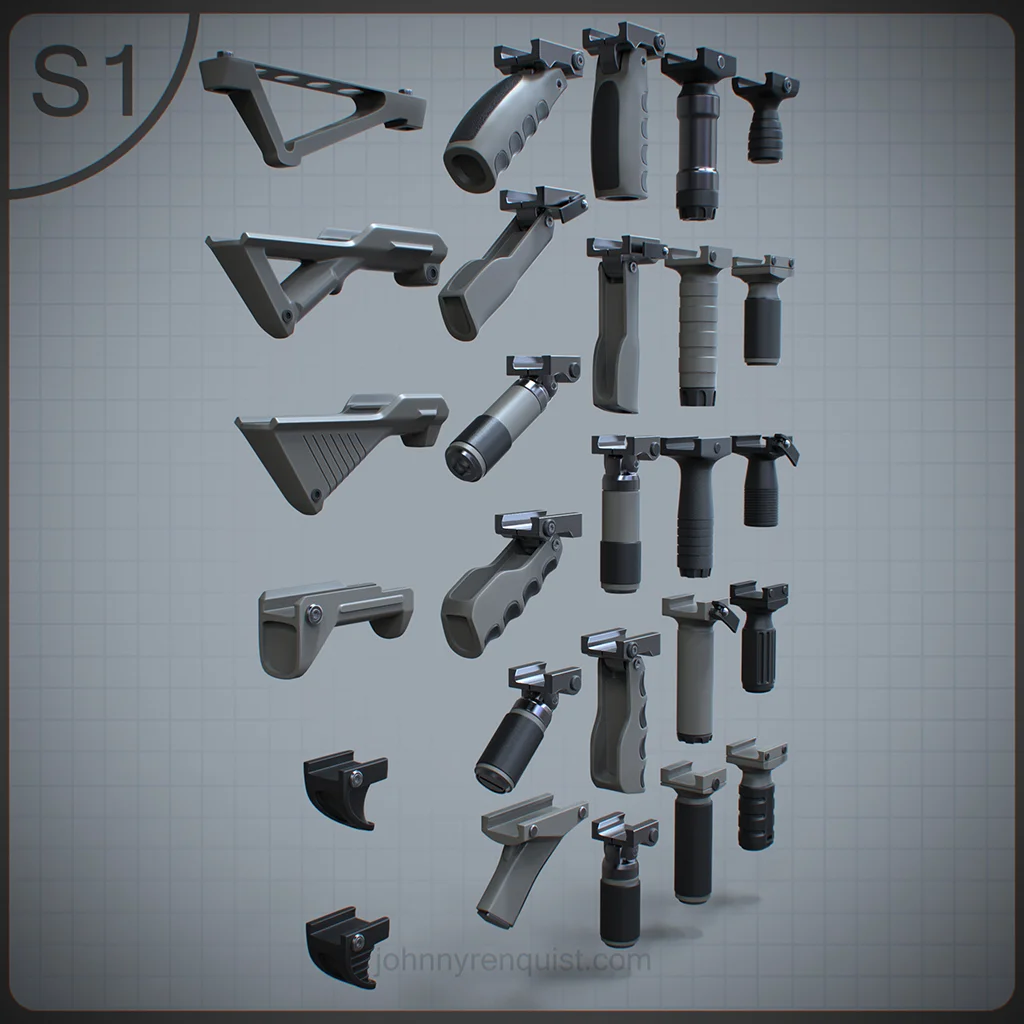 Build A Gun Forward Grips screenshot 4