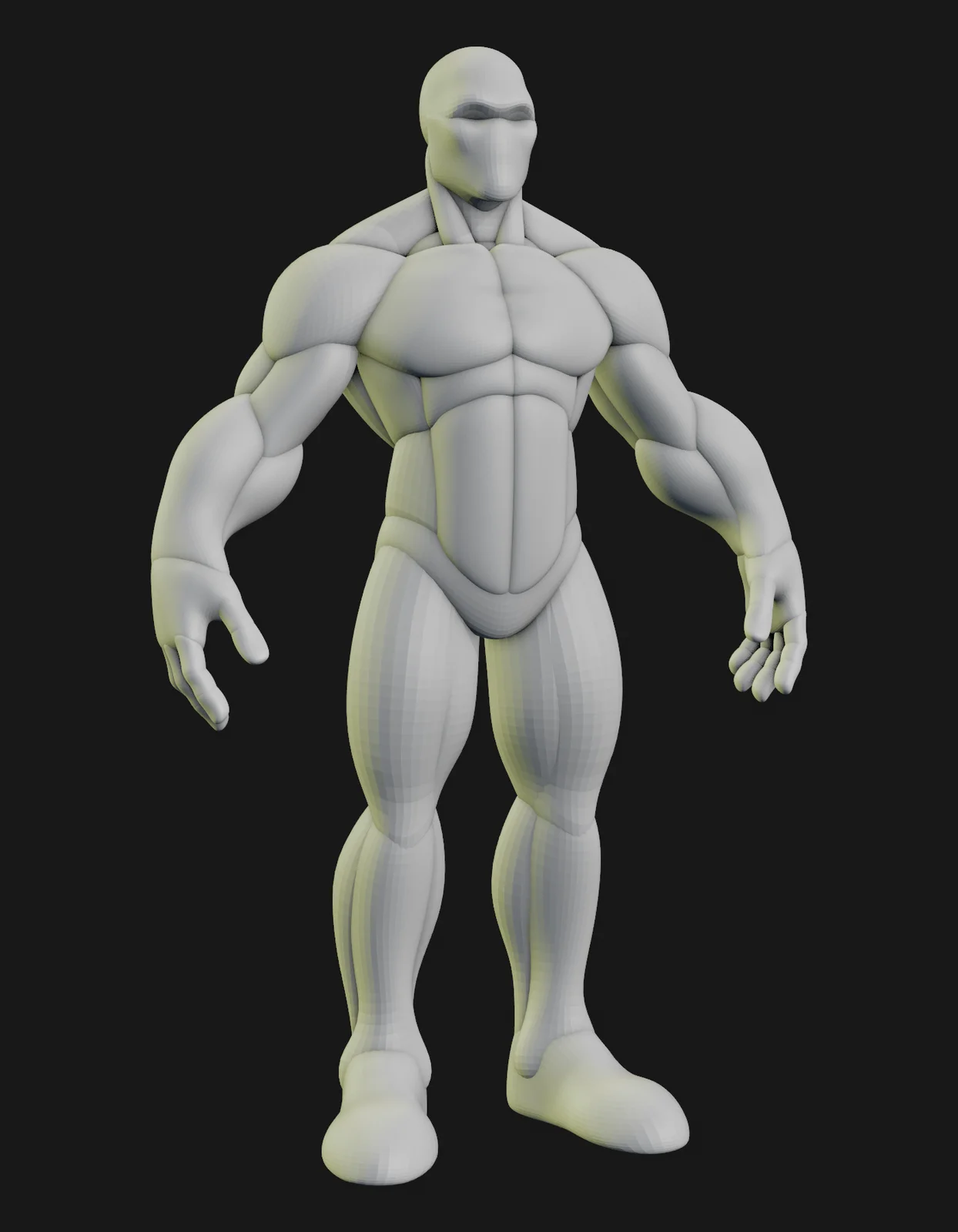 Bulky Character Blockout screenshot 2