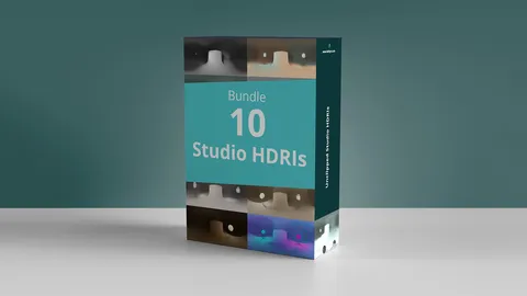 10 Studio HDRIs - Blender lighting & hdris