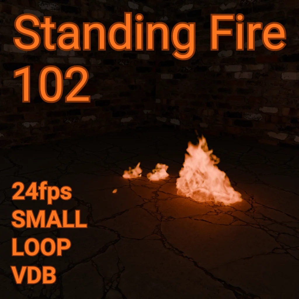 Small Standing Fire Assets screenshot 3