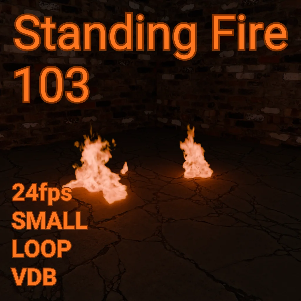 Small Standing Fire Assets screenshot 4