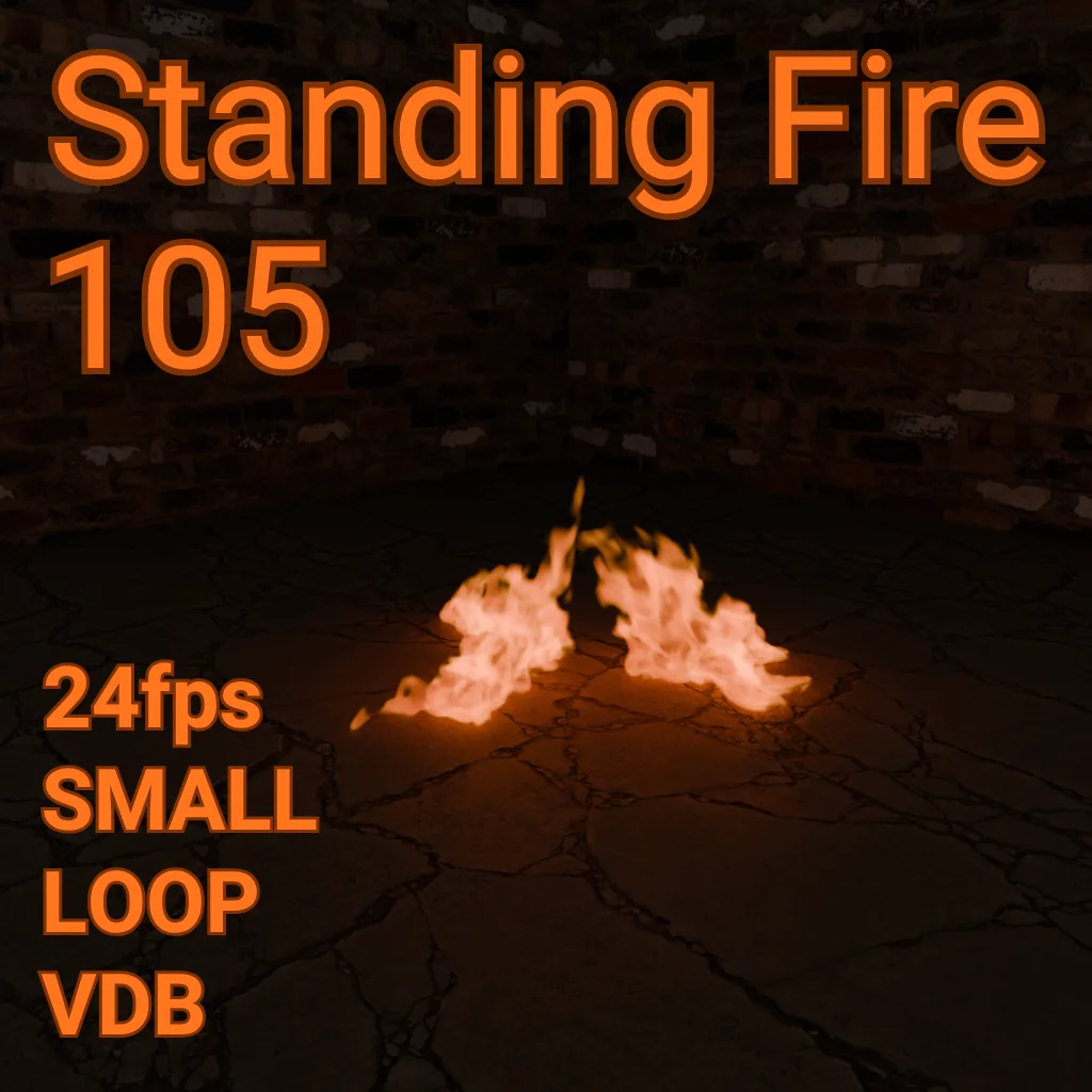 Small Standing Fire Assets screenshot 6