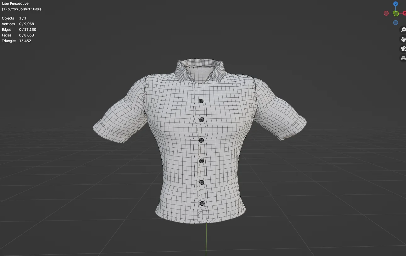 Button Up Shirt screenshot 2