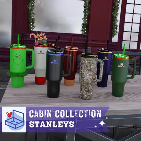 Cabin Collection Stanleys - Blender 3d models