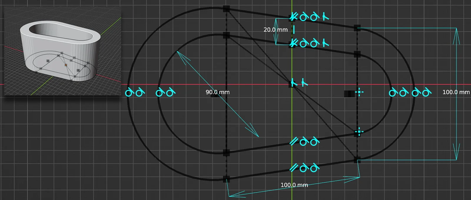 CAD Sketcher screenshot 2