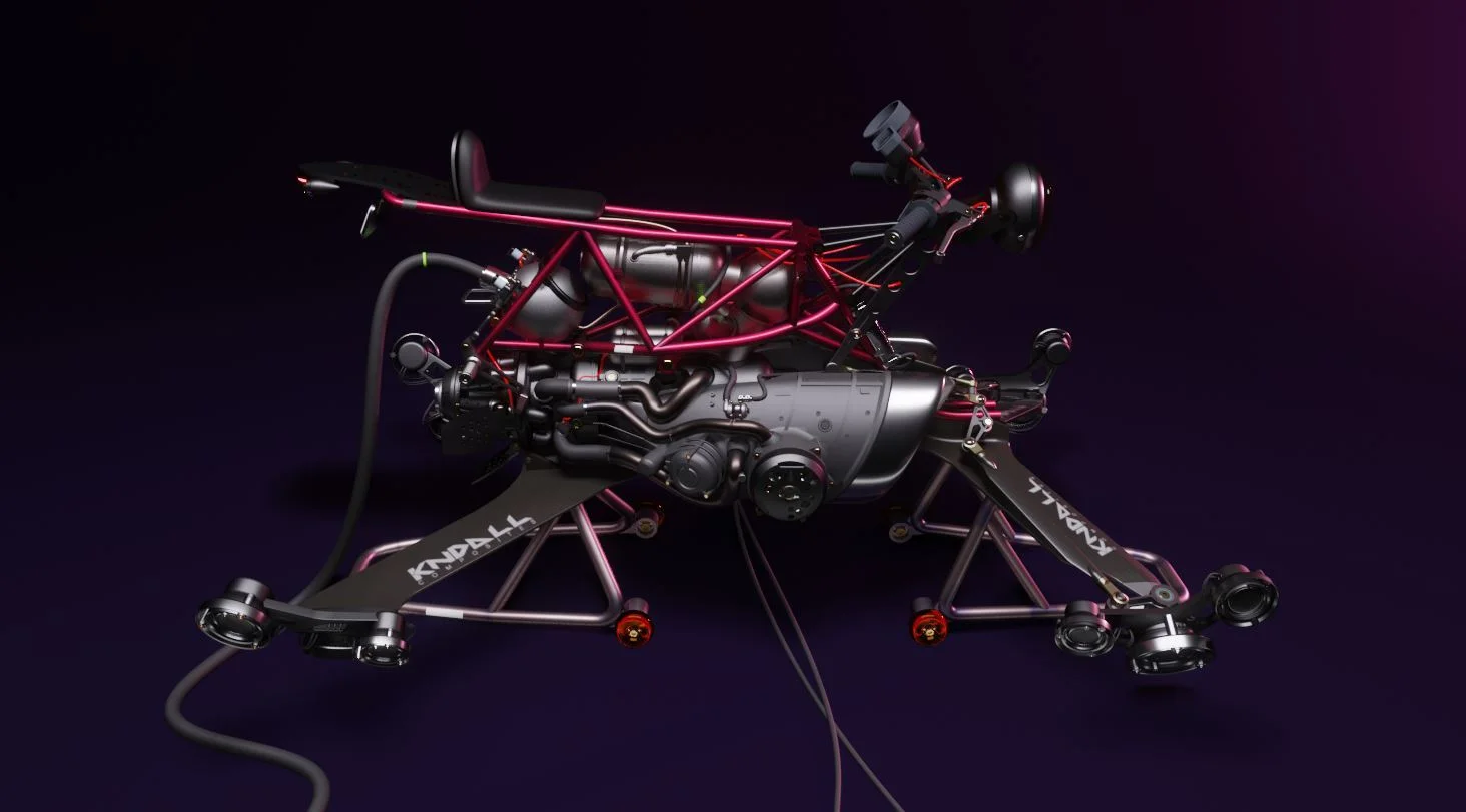 Cafe Racer Hoverbike screenshot 3