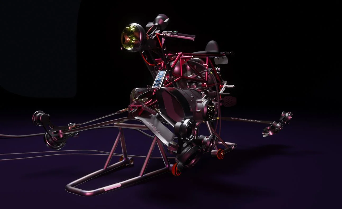 Cafe Racer Hoverbike screenshot 4