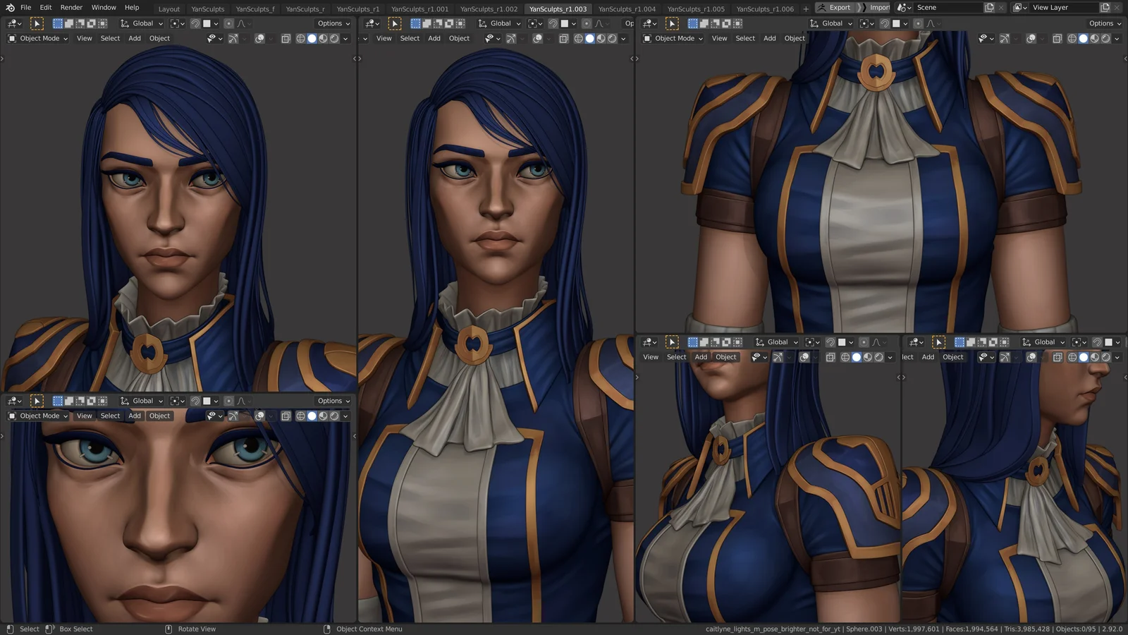 Caitlyn Character Creation screenshot 2