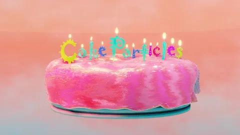 Cake Particles - Blender addons