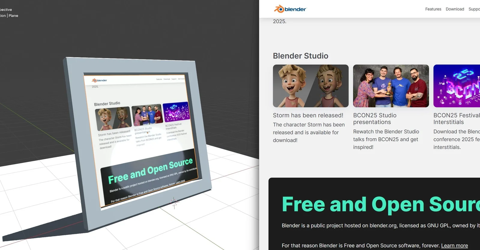 Cam2Blender screenshot 3