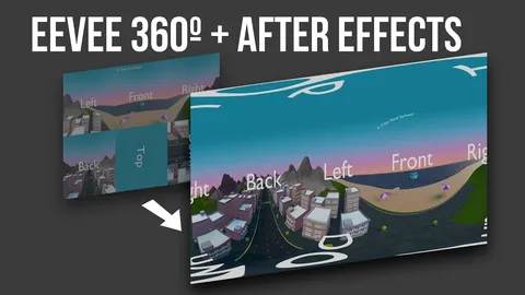 Camera 360º VR - Blender scenes