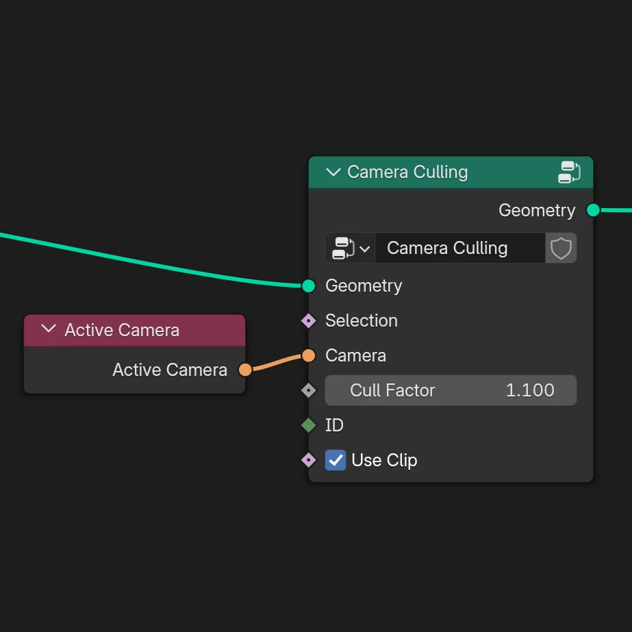 Camera Culling Node Group screenshot 3