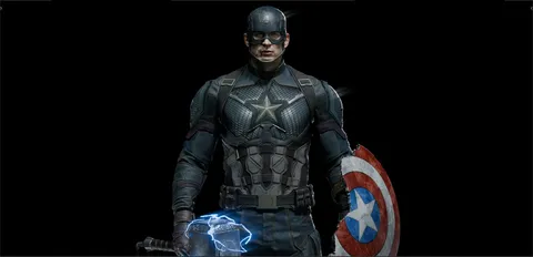 Captain America Steve Rogers - Blender 3d models