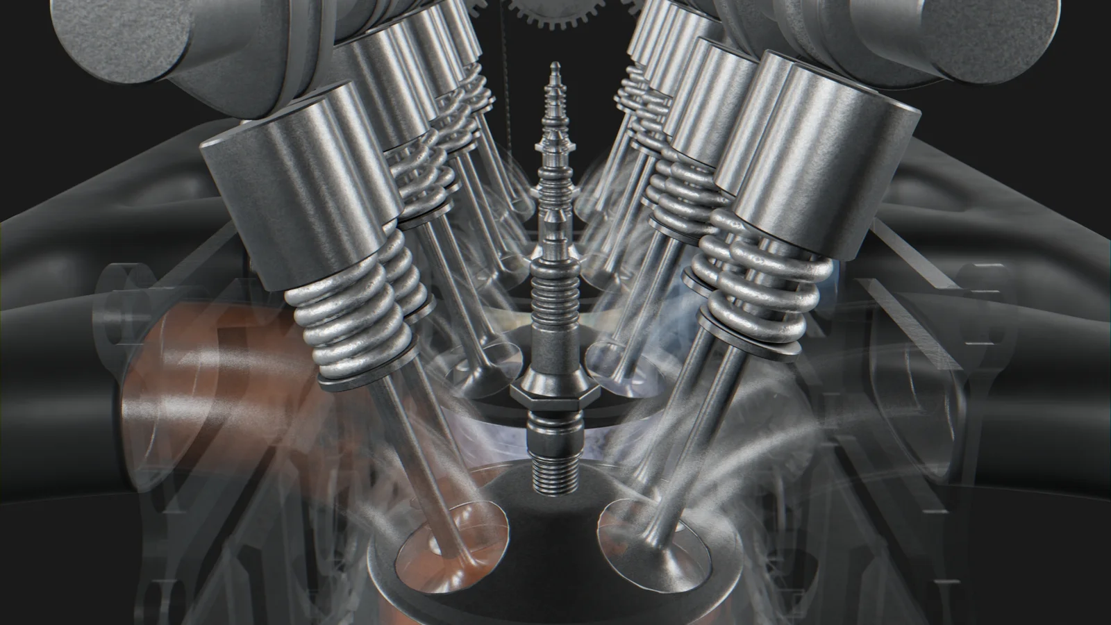 Car Engine 3D Model screenshot 5