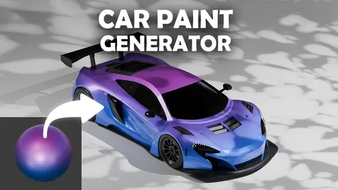 Car Paint Generator - Blender addons