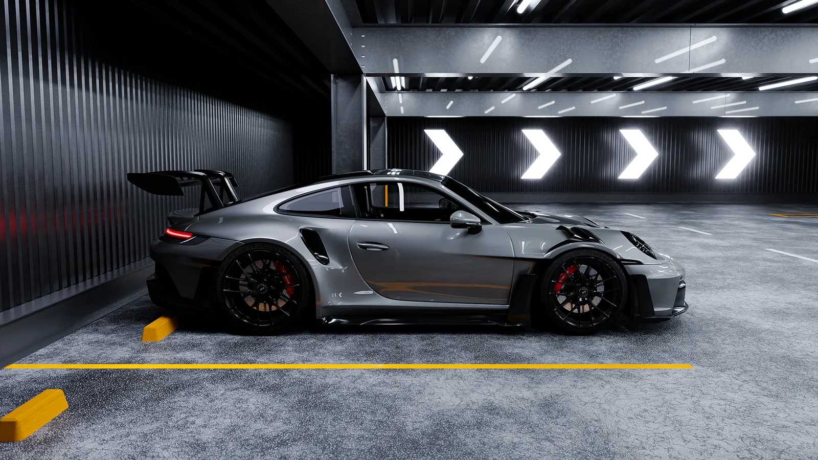 Car Park Scene screenshot 5