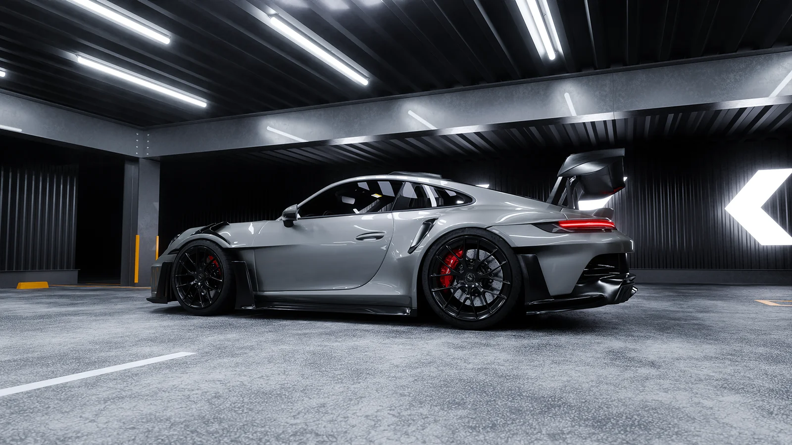 Car Park Scene screenshot 7