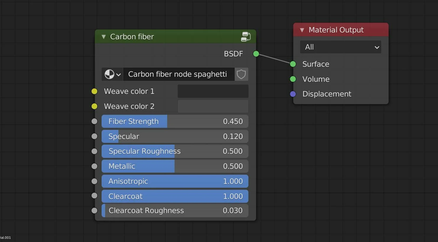 Carbon Fiber Shader screenshot 2