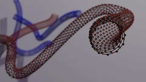 Carbon Nanotubes - Blender geometry nodes