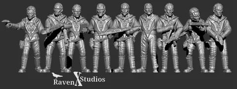 Cardassian Infiltrator Bundle - Blender 3d models