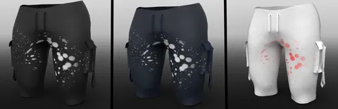 Cargo Shorts - Blender 3d models