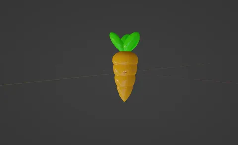 Carrot - Blender 3d models