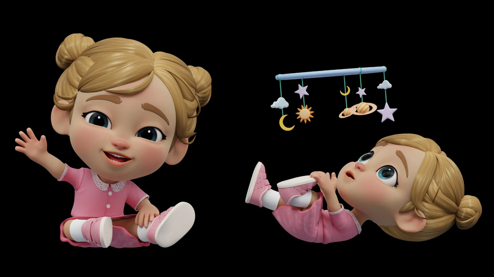 Cartoon 3D Baby Girl screenshot 7