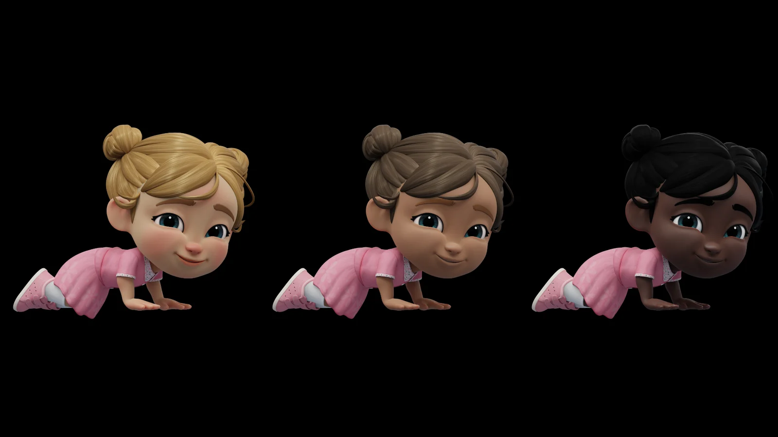 Cartoon 3D Baby Girl screenshot 8