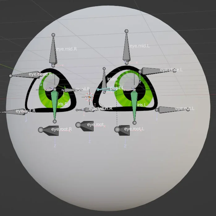 Cartoon Anime 2D Face Rig screenshot 7