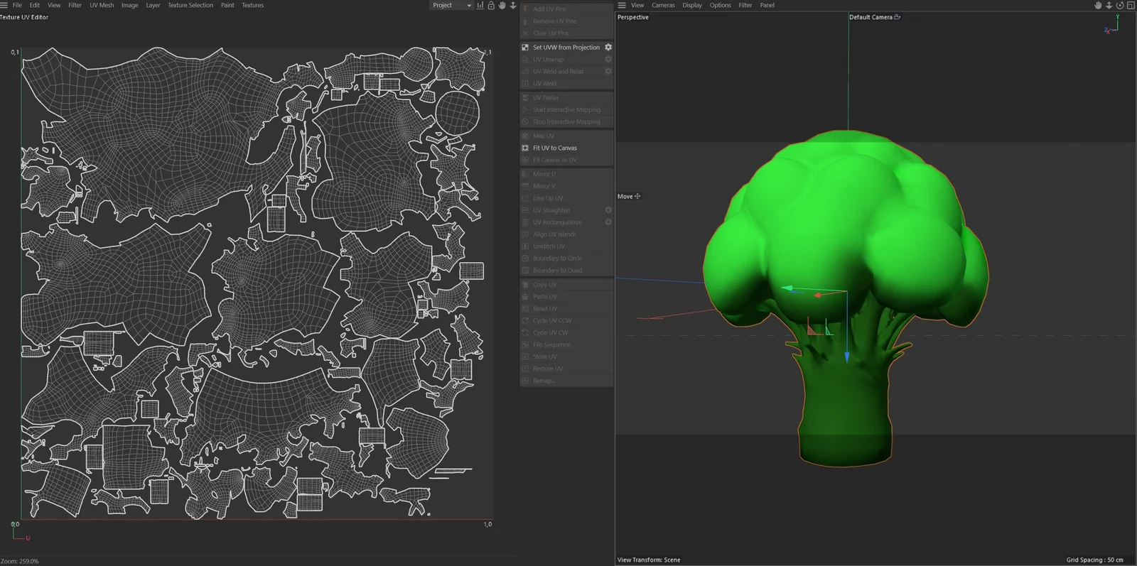 Cartoon Broccoli 1 screenshot 7
