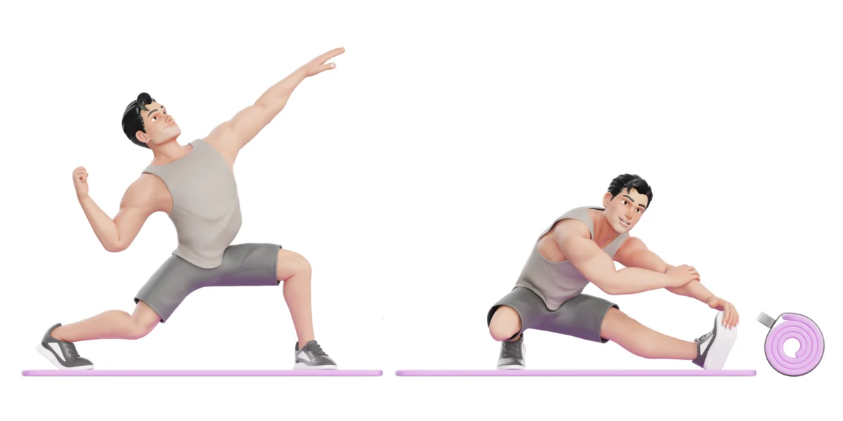 Cartoon Fitness Man screenshot 3