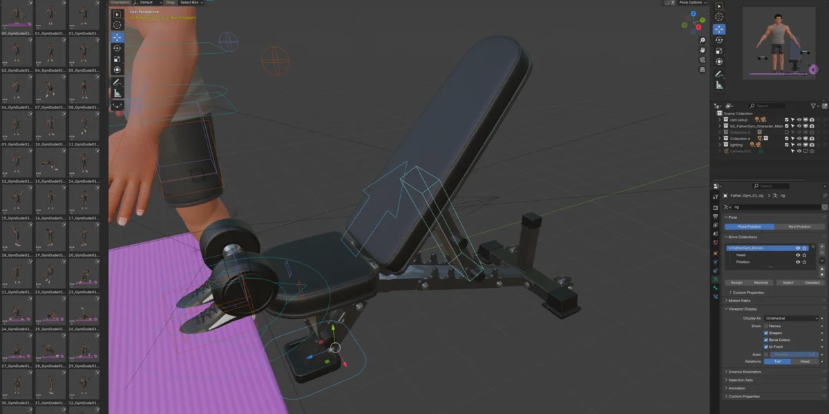 Cartoon Fitness Man screenshot 4