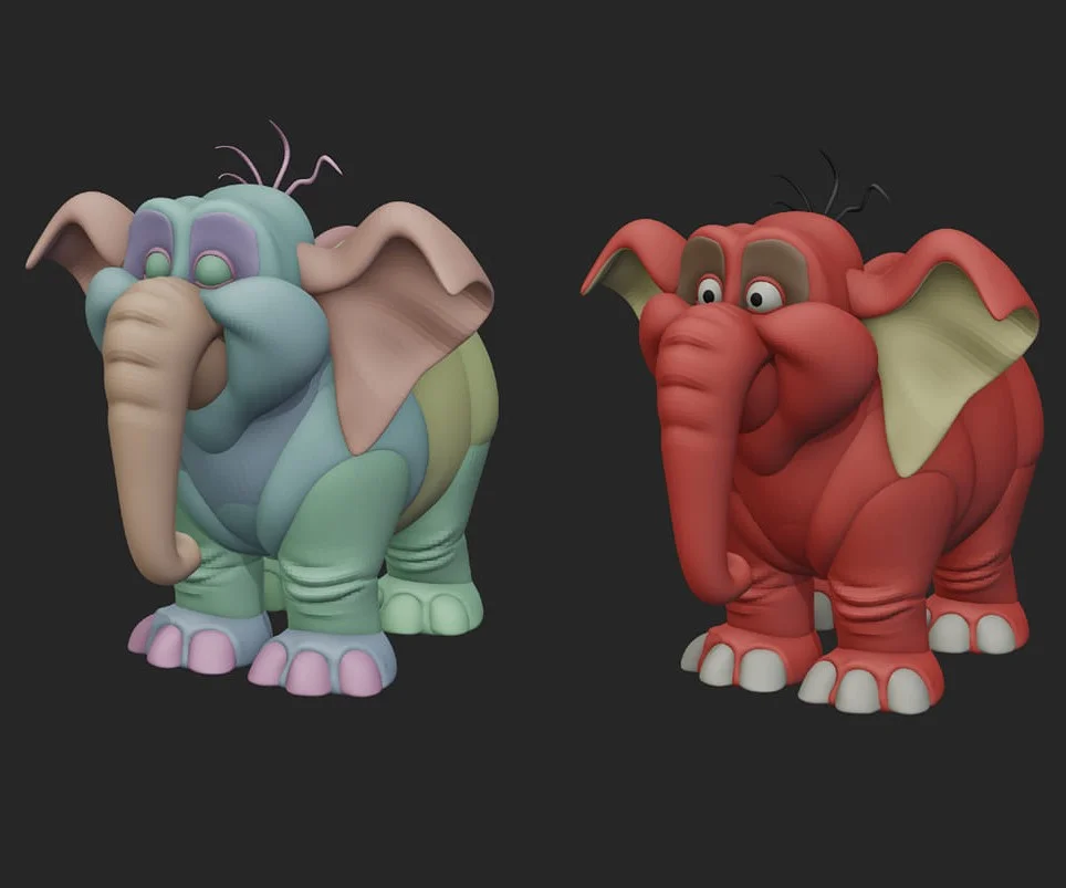 Cartoon Elephant Video Process screenshot 2