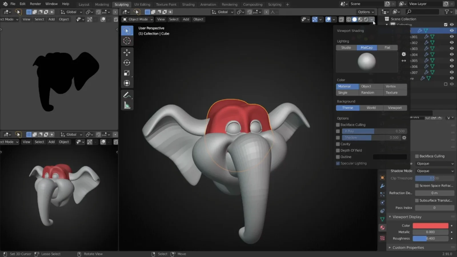 Cartoon Elephant Video Process screenshot 7