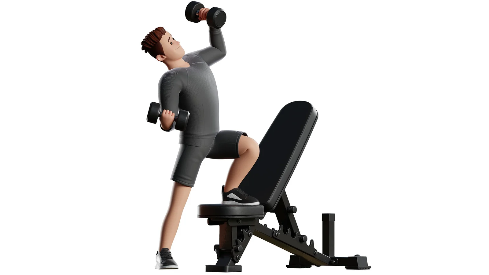 Cartoon Fitness Man screenshot 3