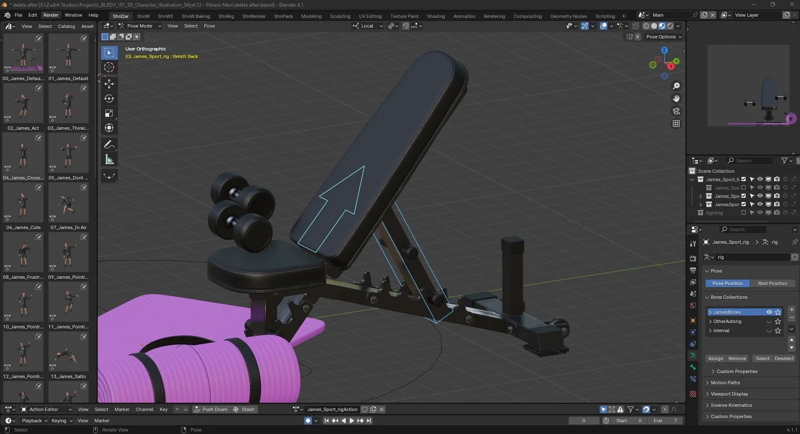 Cartoon Fitness Man screenshot 6