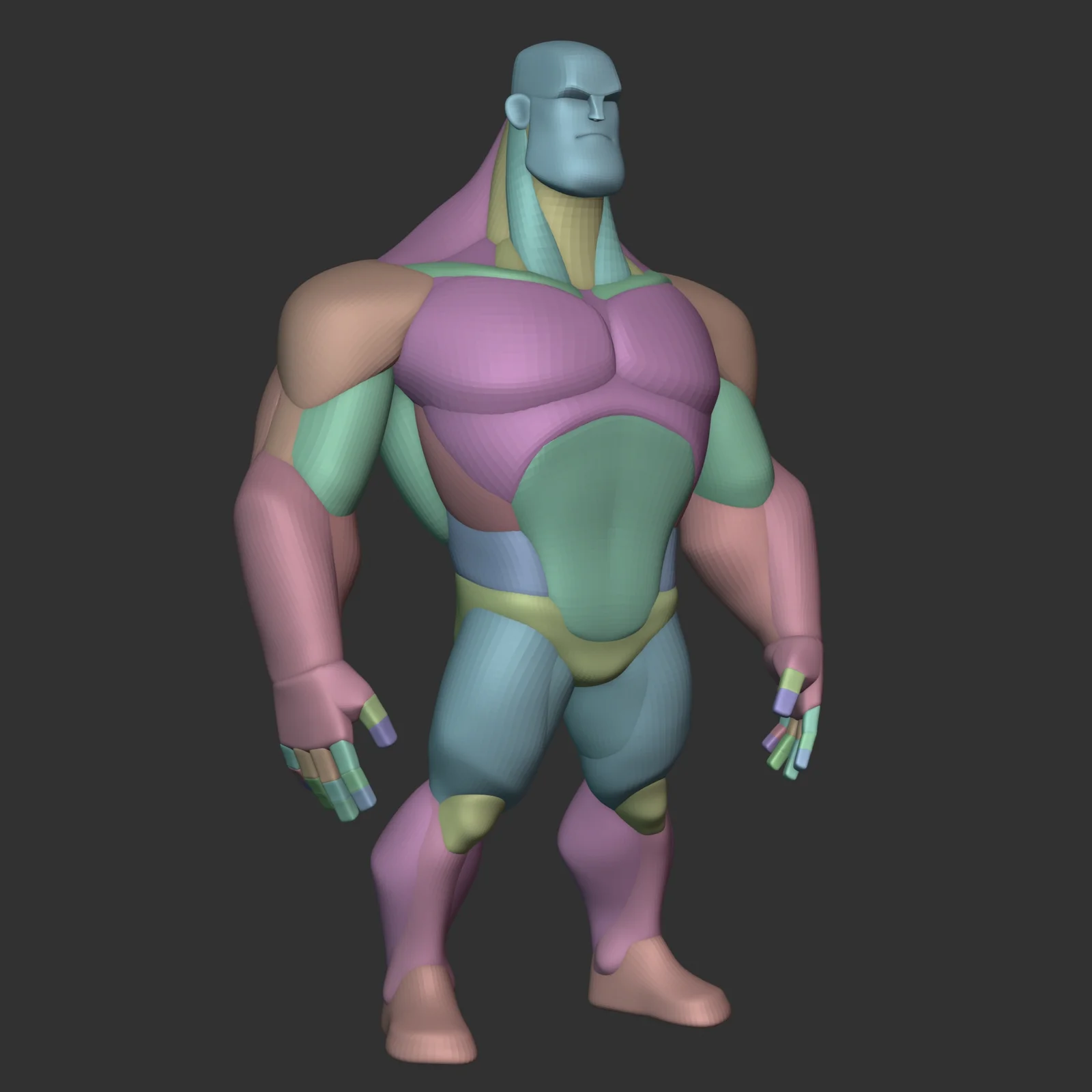 Cartoon Hero Blockout screenshot 3