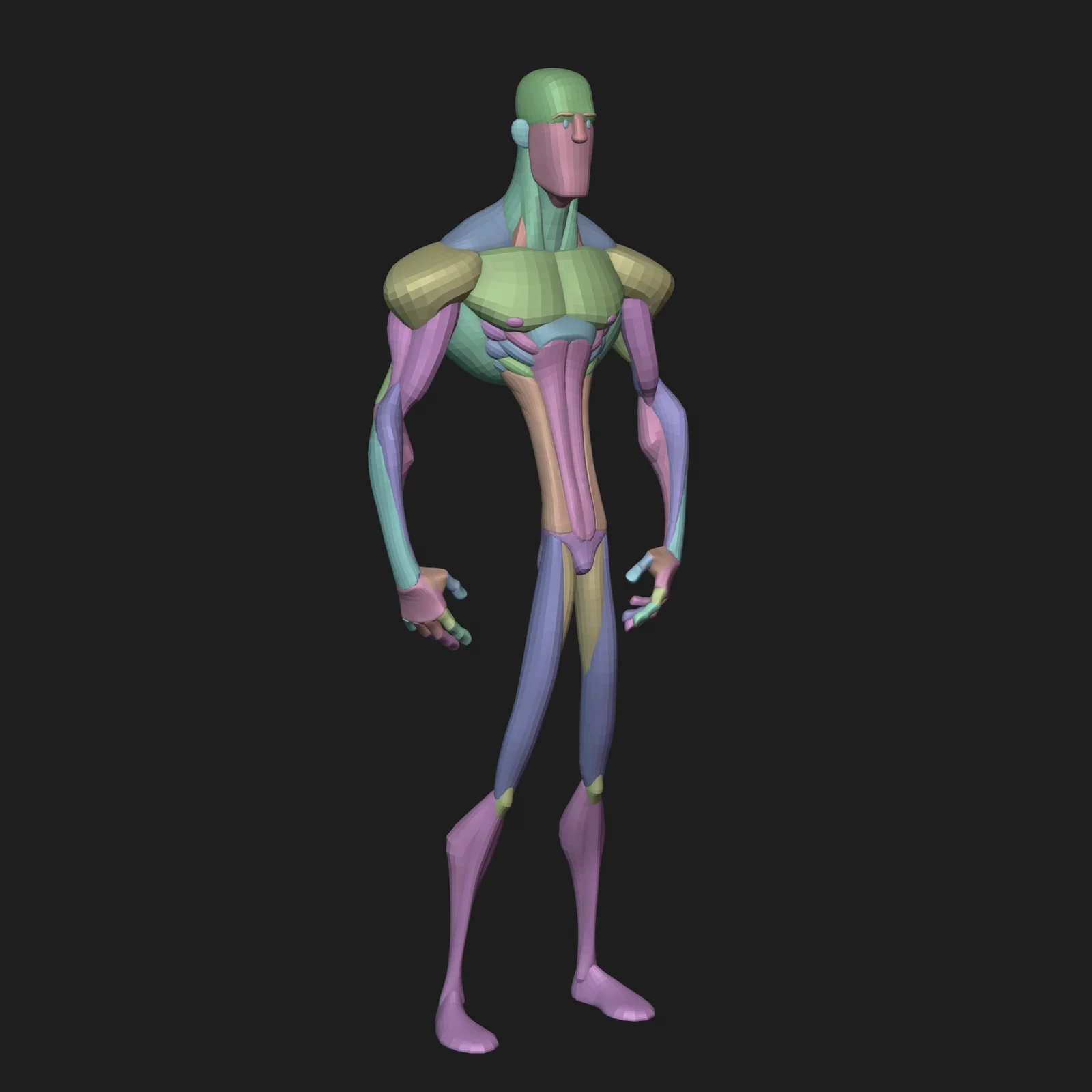 Cartoon Male Anatomy Blockout screenshot 4