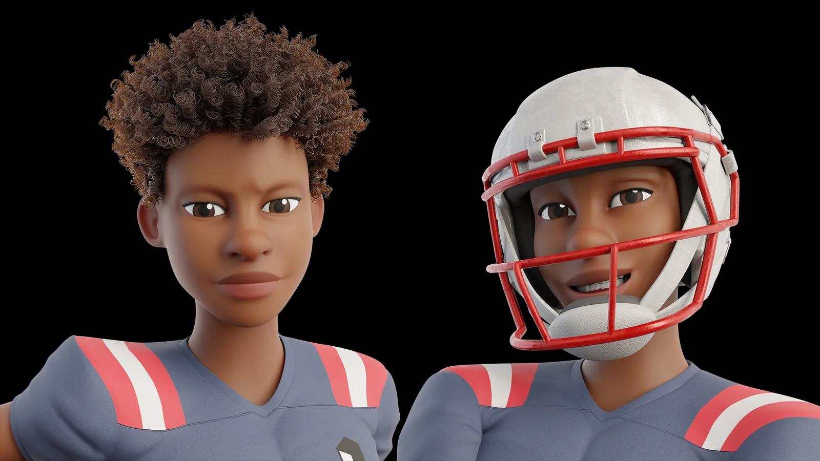 Cartoon NFL Football Player screenshot 4