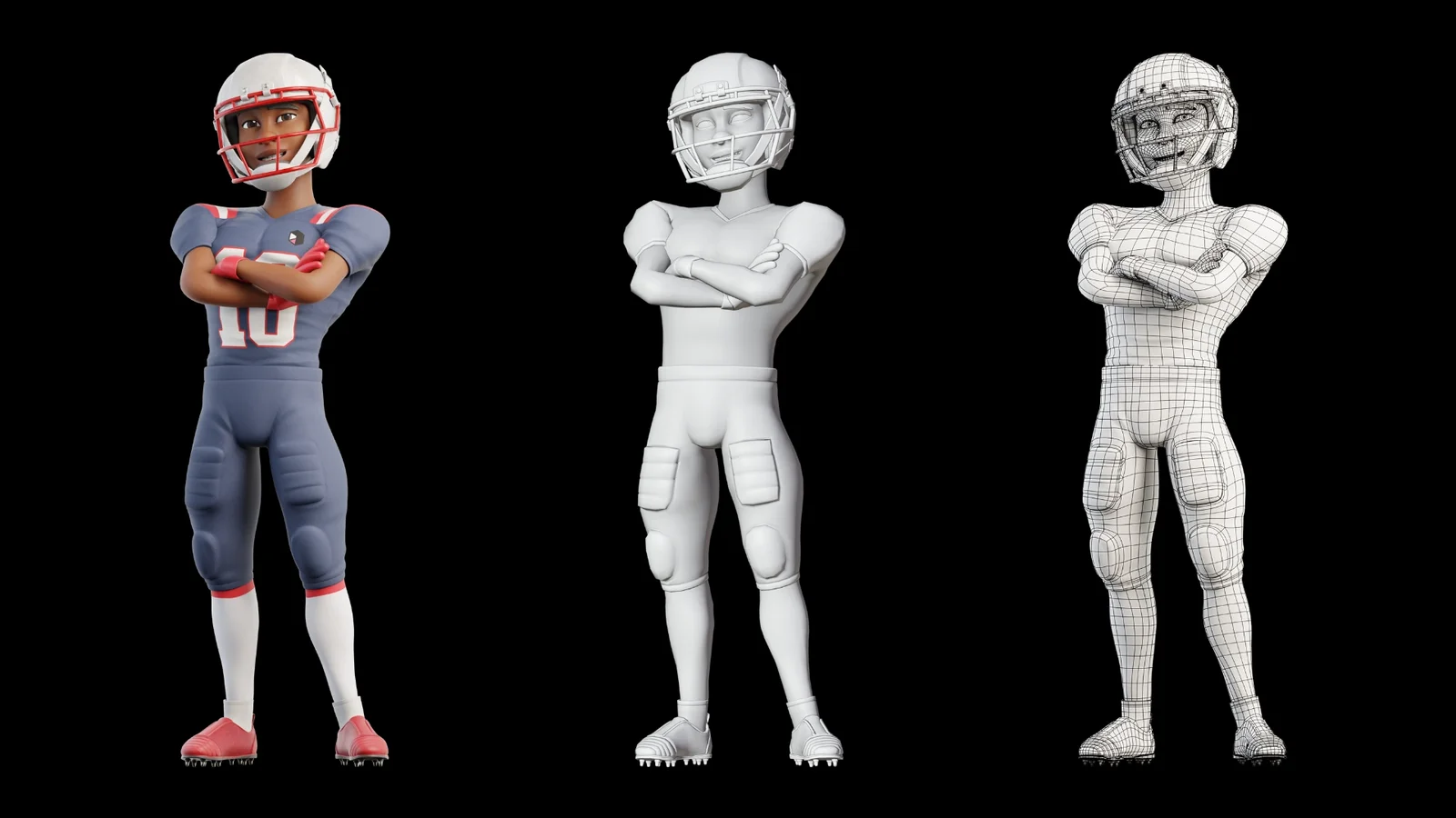 Cartoon NFL Football Player screenshot 7