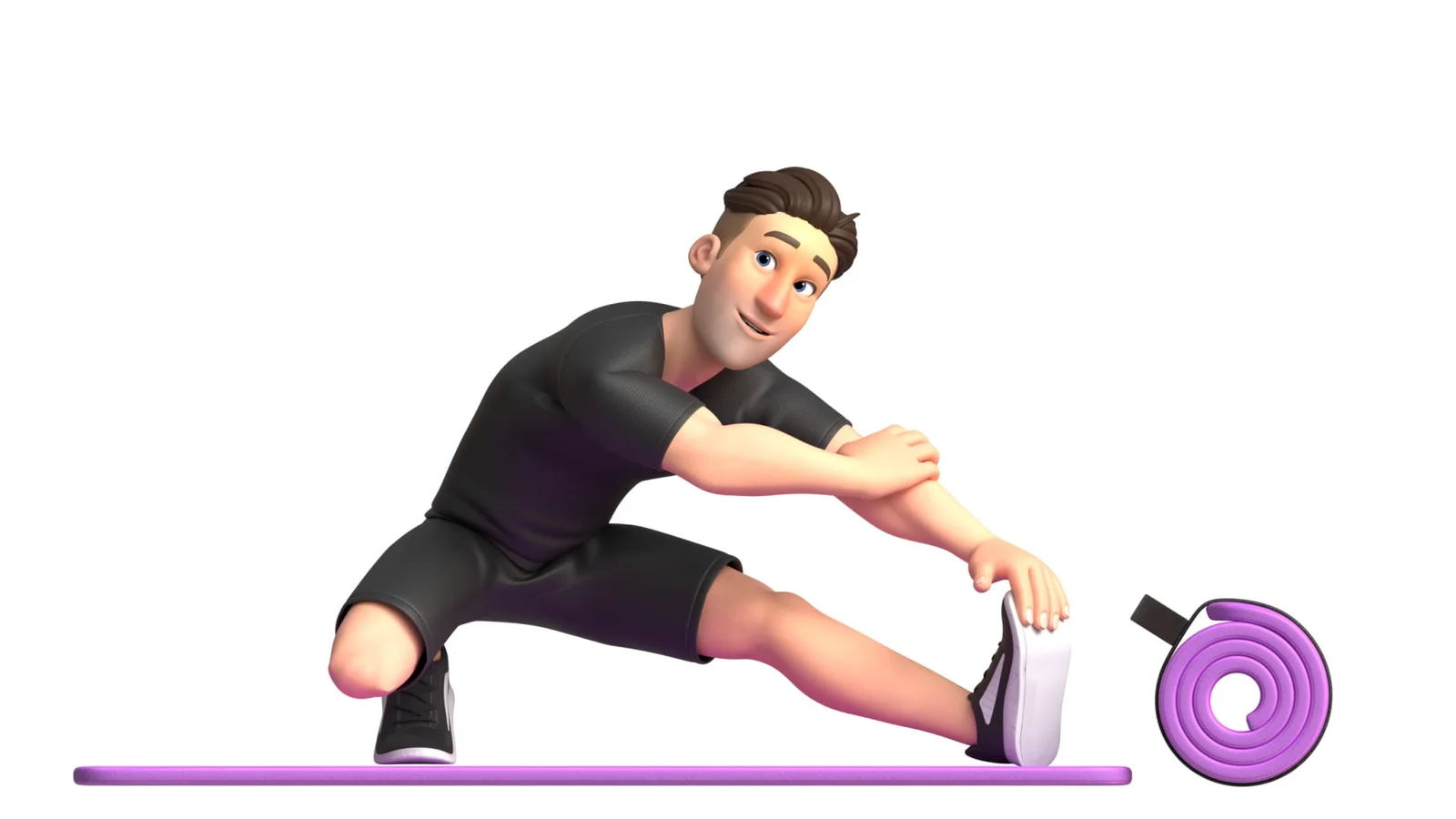 Cartoon Pixar Fitness Man screenshot 4