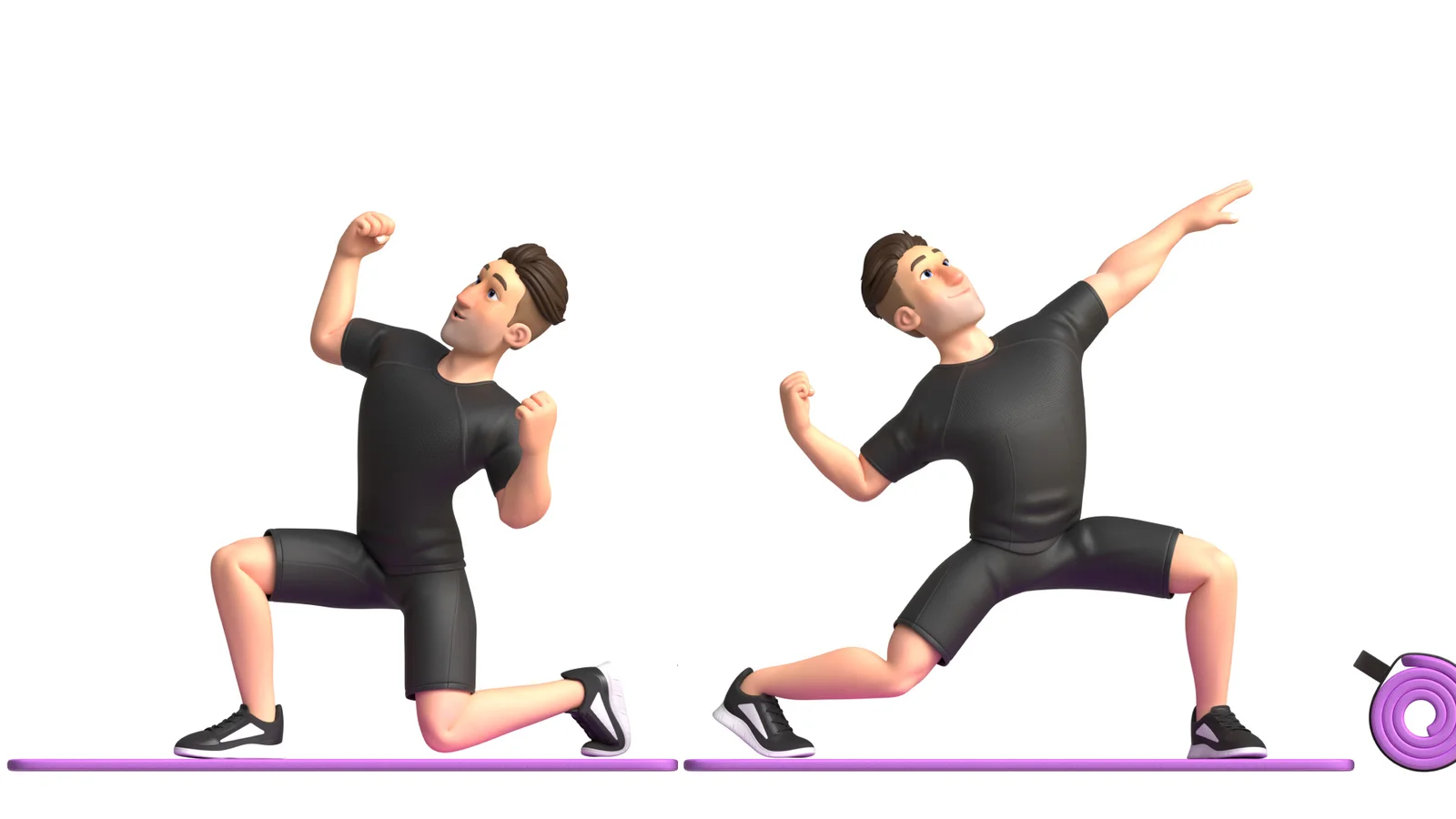 Cartoon Pixar Fitness Man screenshot 5