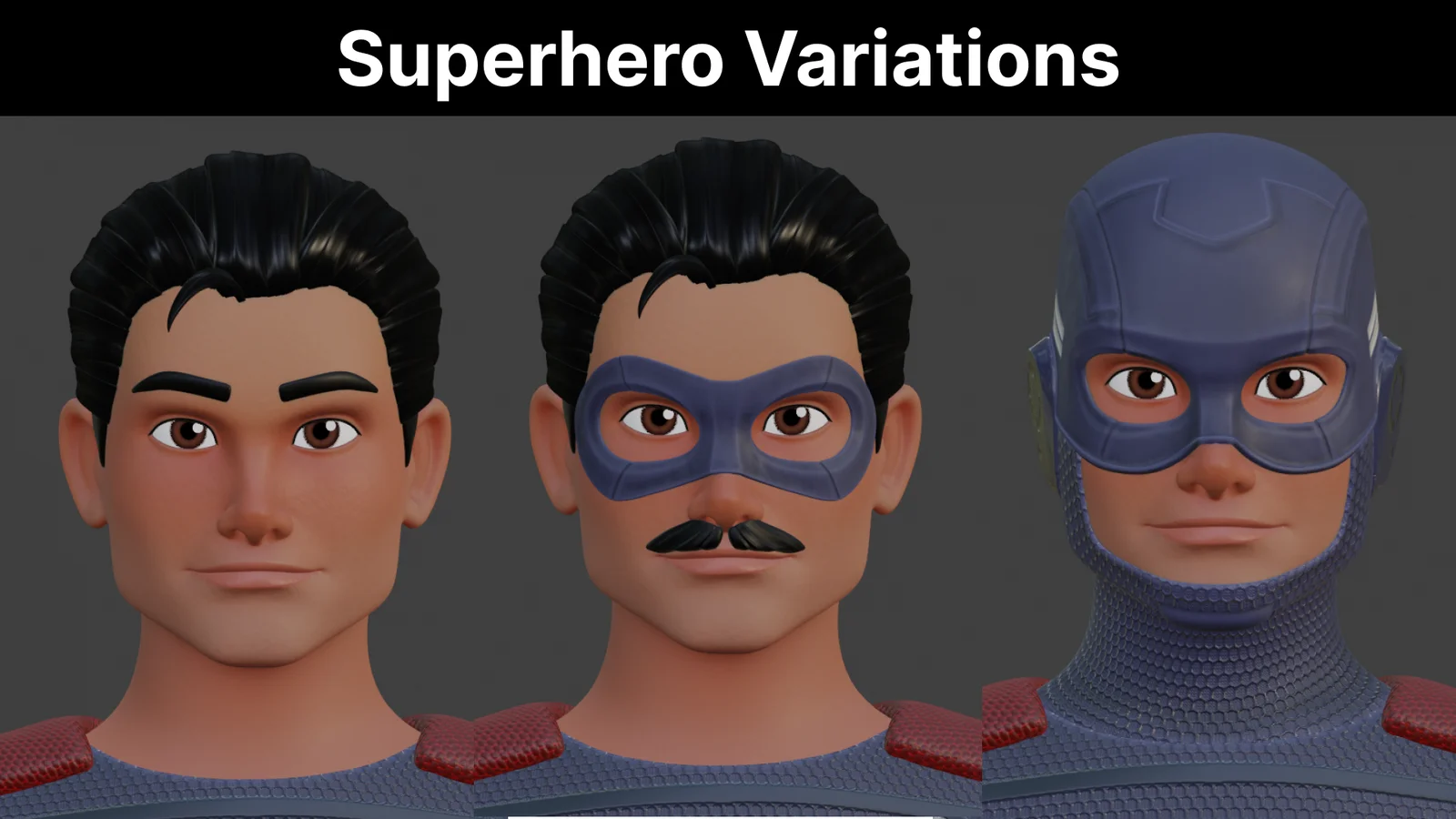 Cartoon Superhero Man screenshot 3
