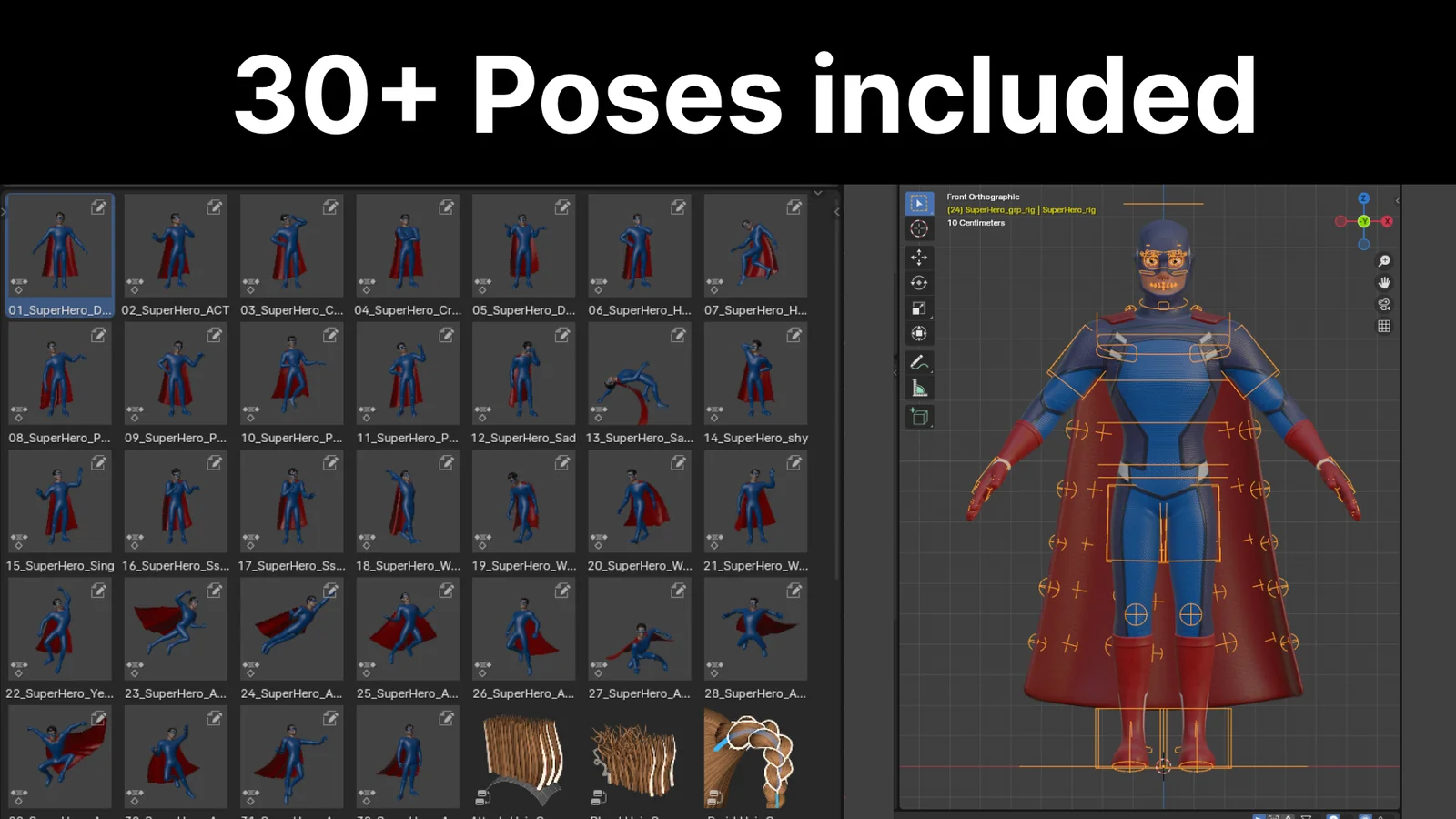 Cartoon Superhero Man screenshot 6