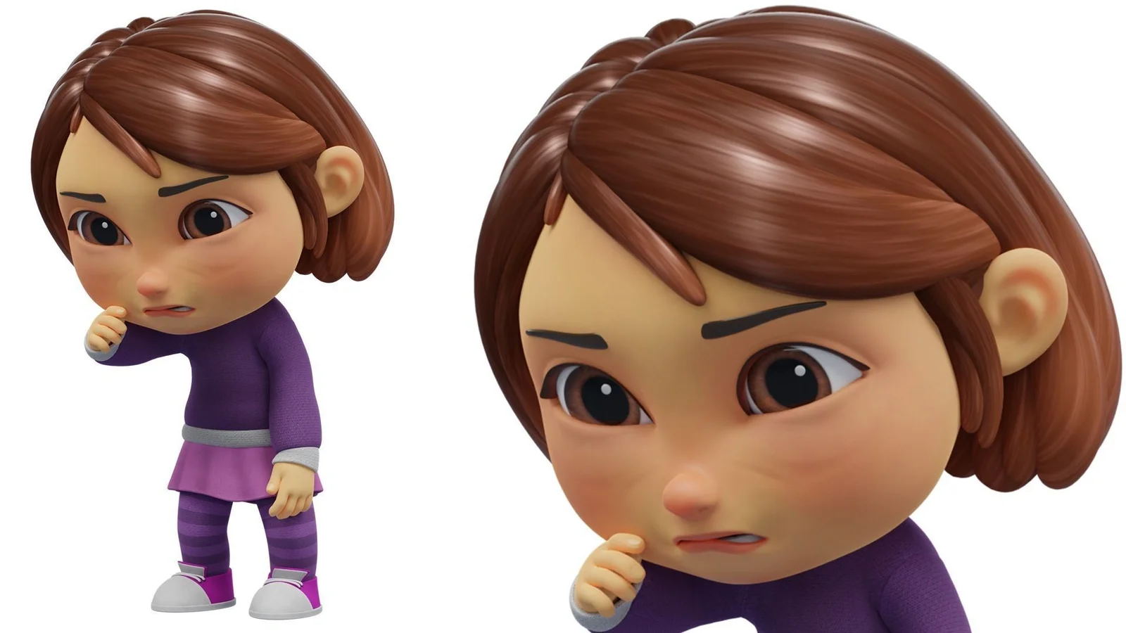 Cartoon White Girl screenshot 4