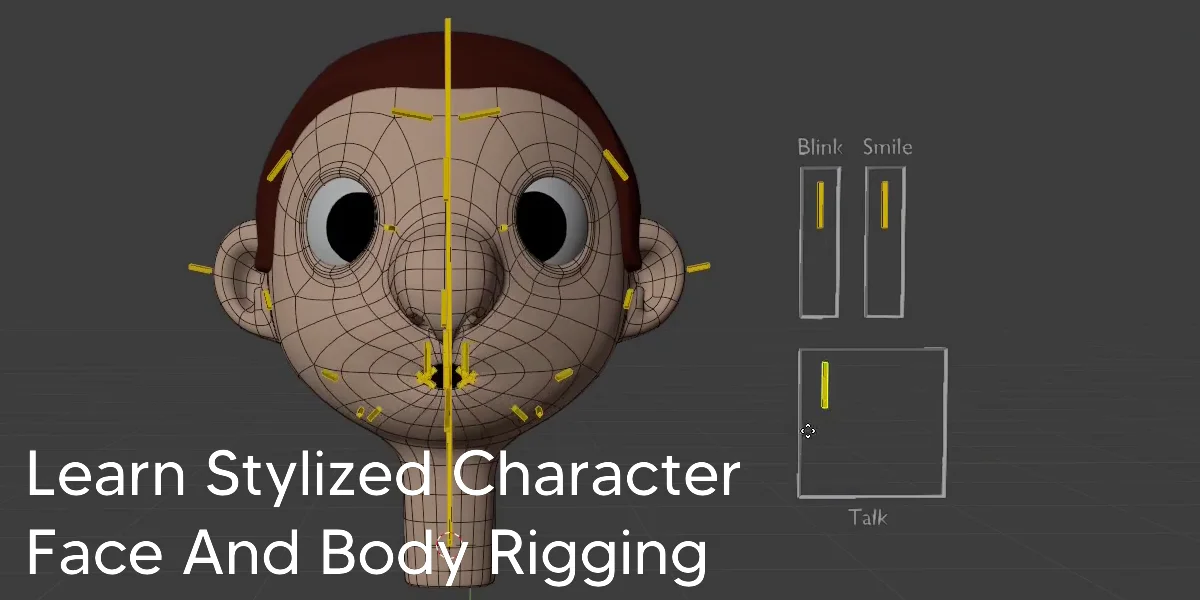 Cartoony Character Rigging Course screenshot 2