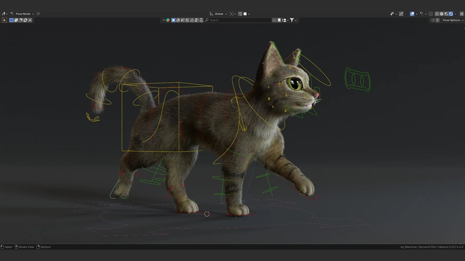 Manchas Stylized Cat screenshot 4