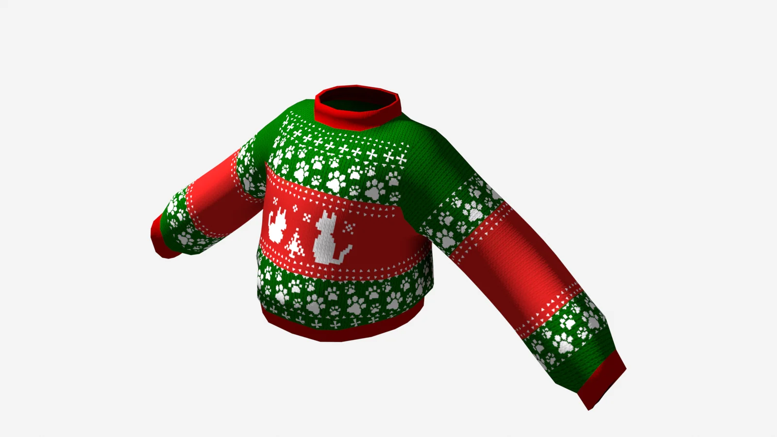Cat Themed Christmas Sweater screenshot 2
