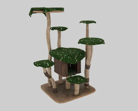 Cat Tree - Blender 3d models