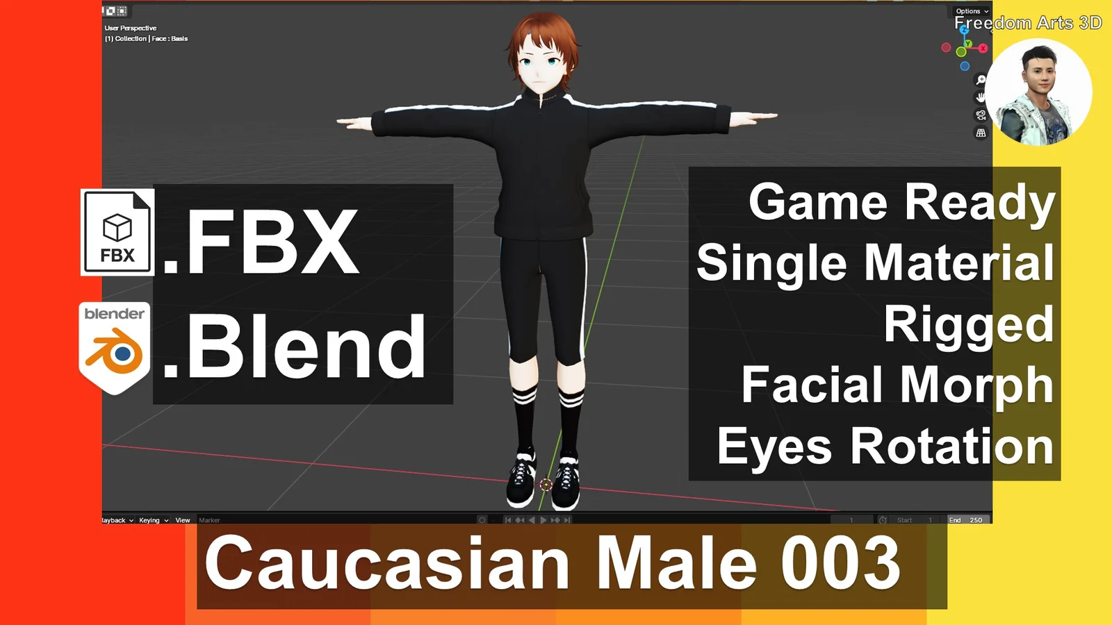 Caucasian Male 003 screenshot 2